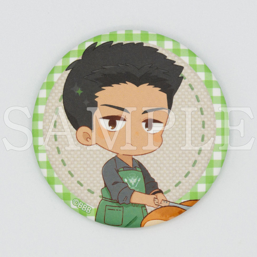 『勇気爆発バーンブレイバーン』マット缶バッジ(コンプリートセット)【ご注文から通常5営業日以内に発送】