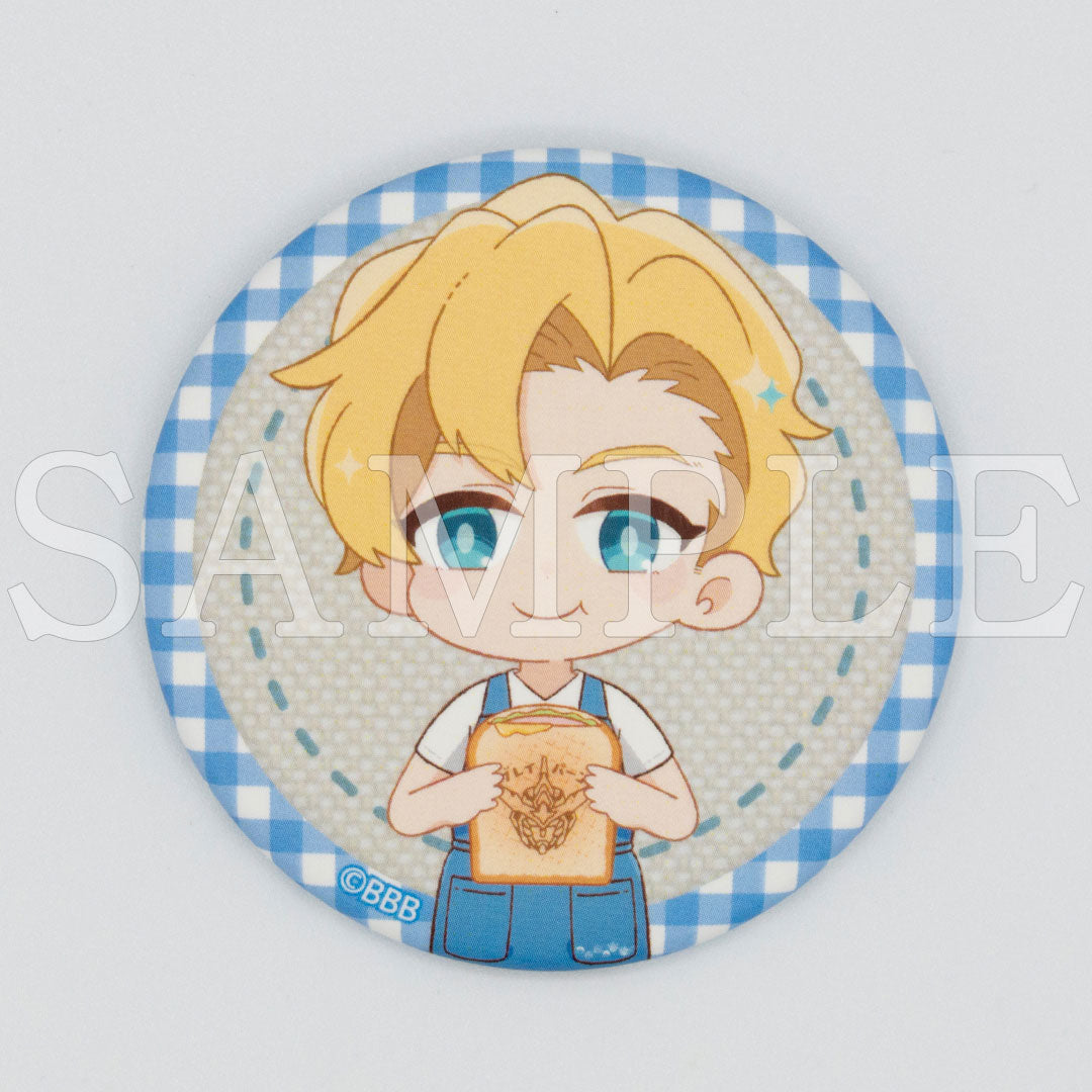 『勇気爆発バーンブレイバーン』マット缶バッジ(コンプリートセット)【ご注文から通常5営業日以内に発送】