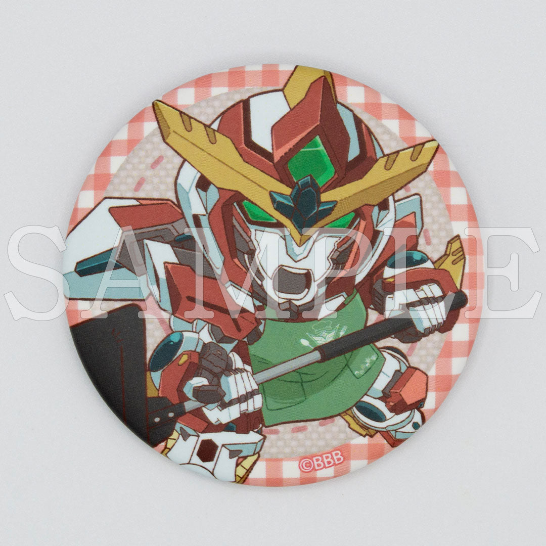 『勇気爆発バーンブレイバーン』マット缶バッジ(コンプリートセット)【ご注文から通常5営業日以内に発送】