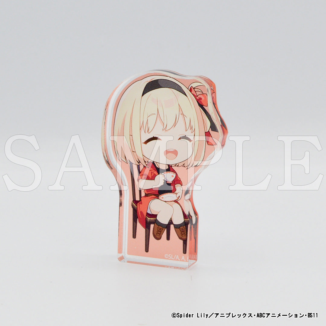 『リコリス・リコイル』ミニアクリルブロック 錦木千束 まったりver.【ご注文から通常5営業日以内に発送】