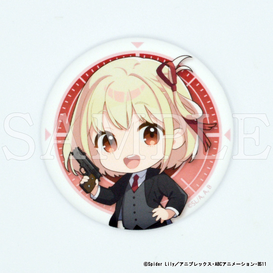 『リコリス・リコイル』缶バッジセット クールver.【ご注文から通常5営業日以内に発送】