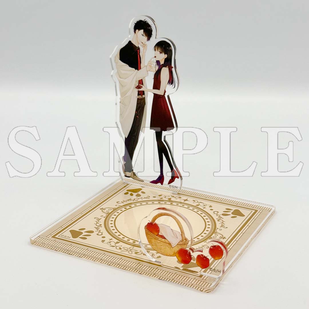 墜落JKと廃人教師』 アクリルスタンドコースター 落合扇言&灰葉仁 A 