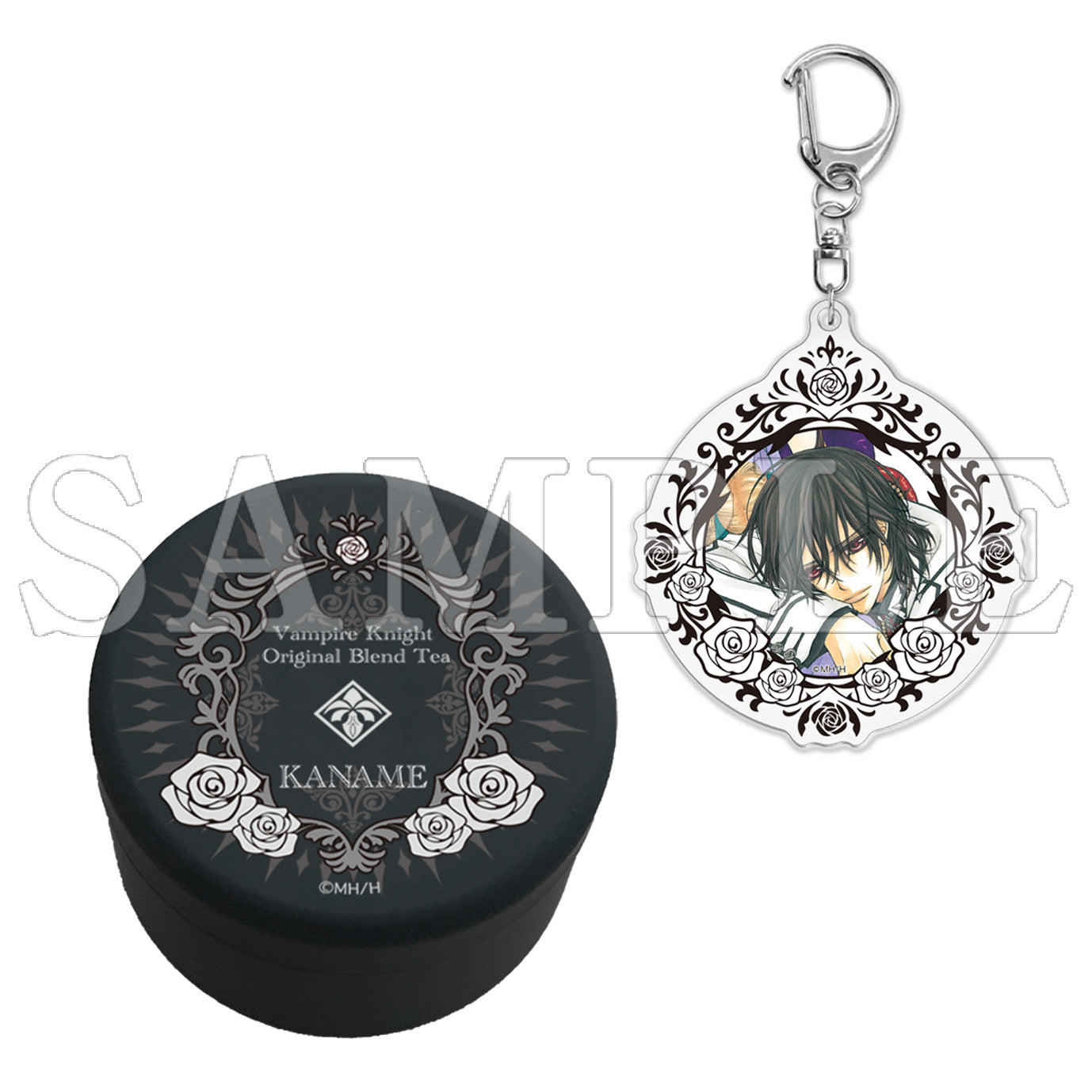 『ヴァンパイア騎士&ヴァンパイア騎士memories』玖蘭枢 アクリルチャーム付きブレンドティー(プリント缶)【ご注文から通常5営業日以内に発送】