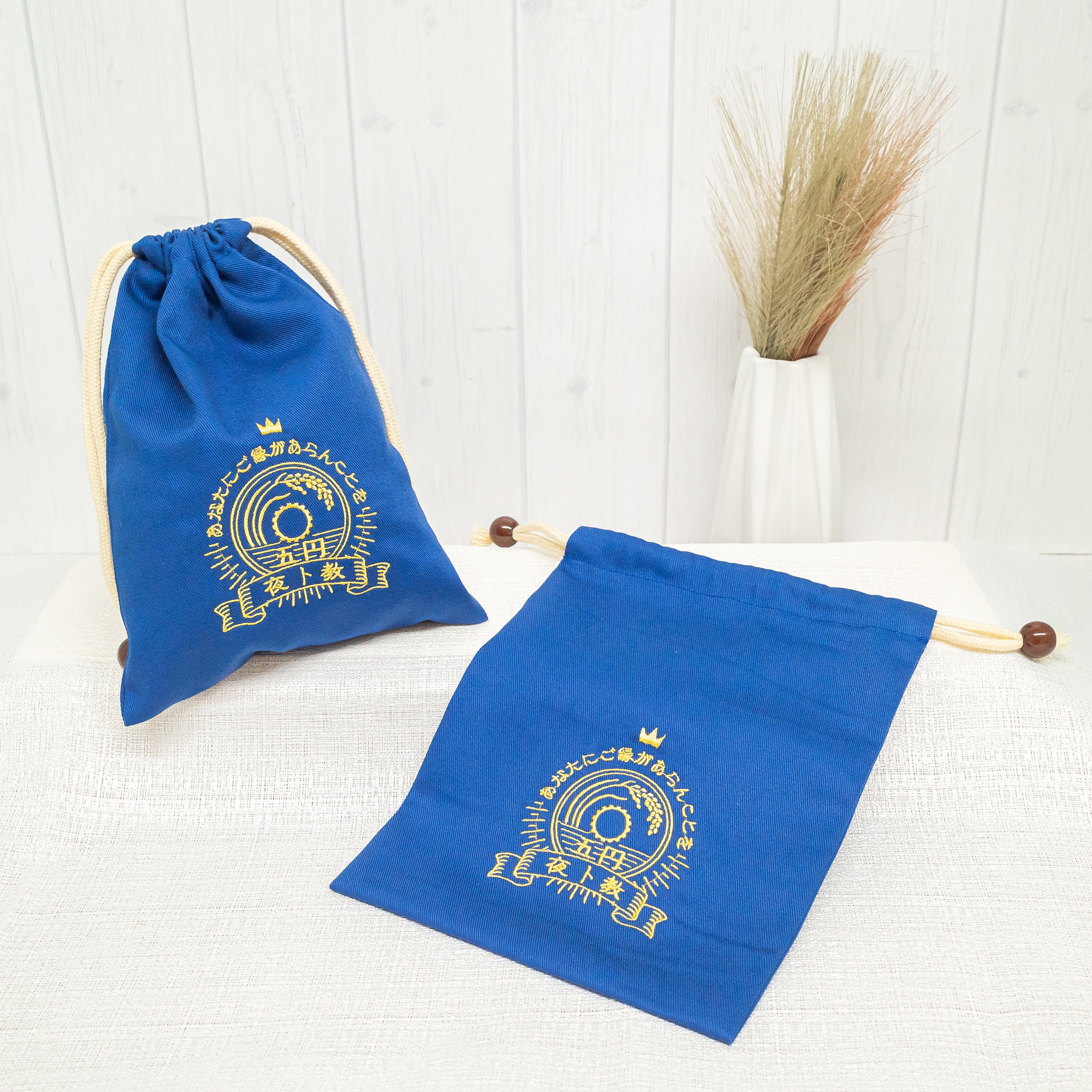 『ノラガミ』刺繍入り巾着【ご注文から通常5営業日以内に発送】