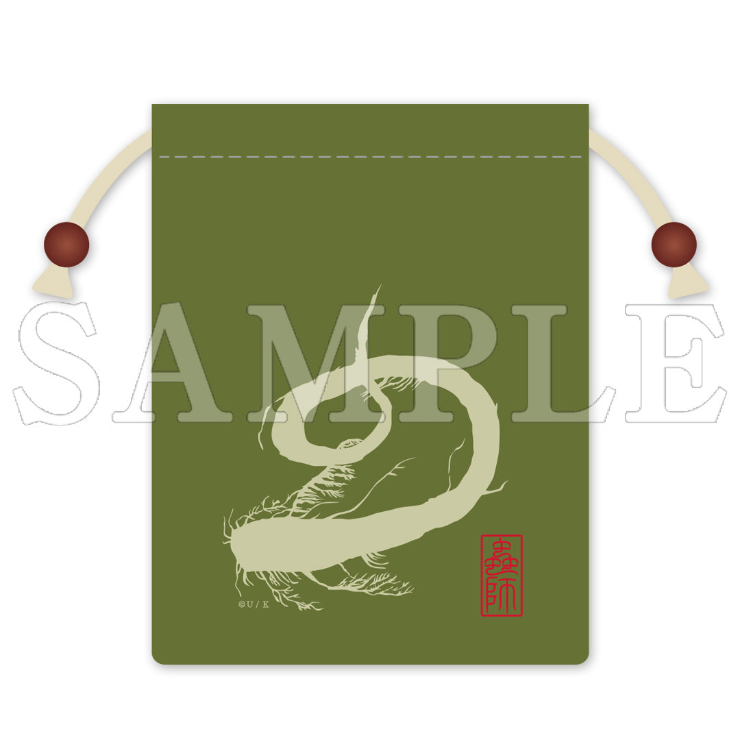 『蟲師』刺繍入り巾着【ご注文から通常5営業日以内に発送】