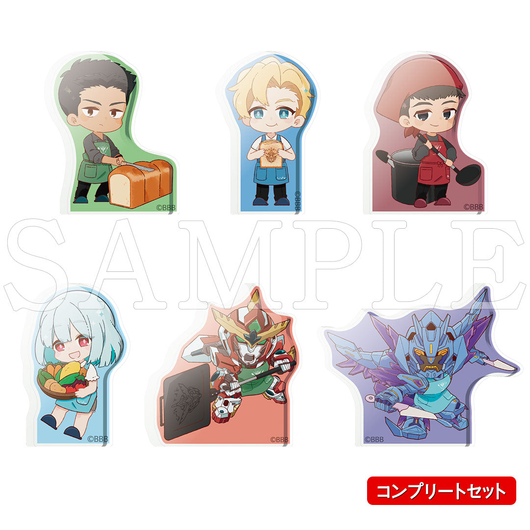 『勇気爆発バーンブレイバーン』アクリルマスコット(コンプリートセット)【ご注文から通常5営業日以内に発送】