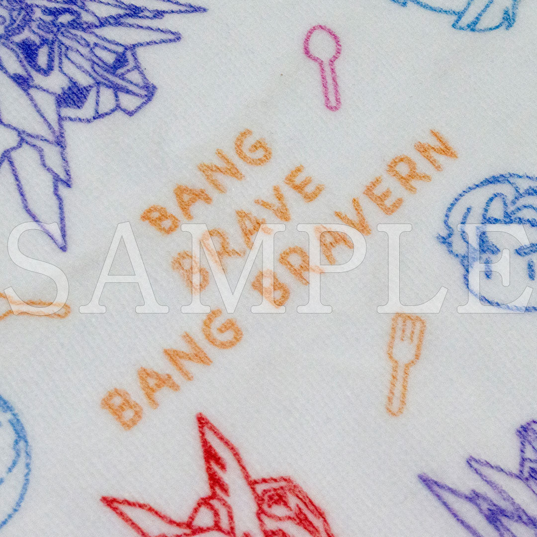 『勇気爆発バーンブレイバーン』ハンドタオル【ご注文から通常5営業日以内に発送】