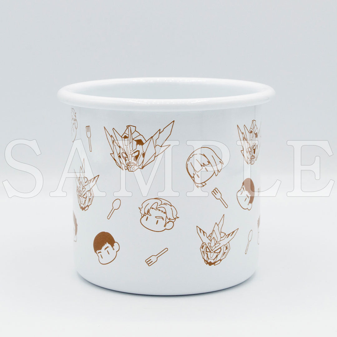 『勇気爆発バーンブレイバーン』ホーローマグカップ【ご注文から通常5営業日以内に発送】