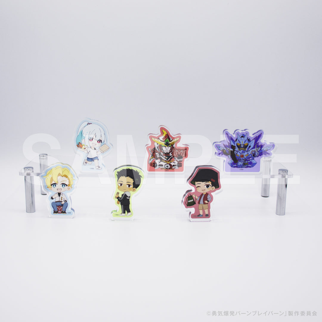 オリジナルTVアニメ「勇気爆発バーンブレイバーン」アクリルマスコット Go!Go!ピクニック!!Ver.(ランダム)|勇気爆発バーンブレイバーンGOGOピクニック グッズ