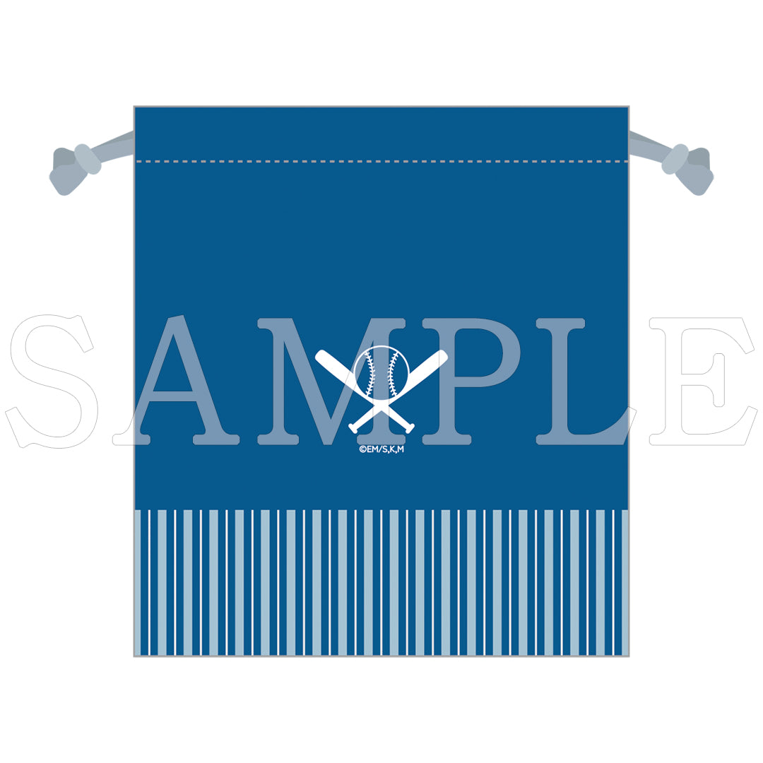 『忘却バッテリー』巾着ポーチ【ご注文から通常5営業日以内に発送】