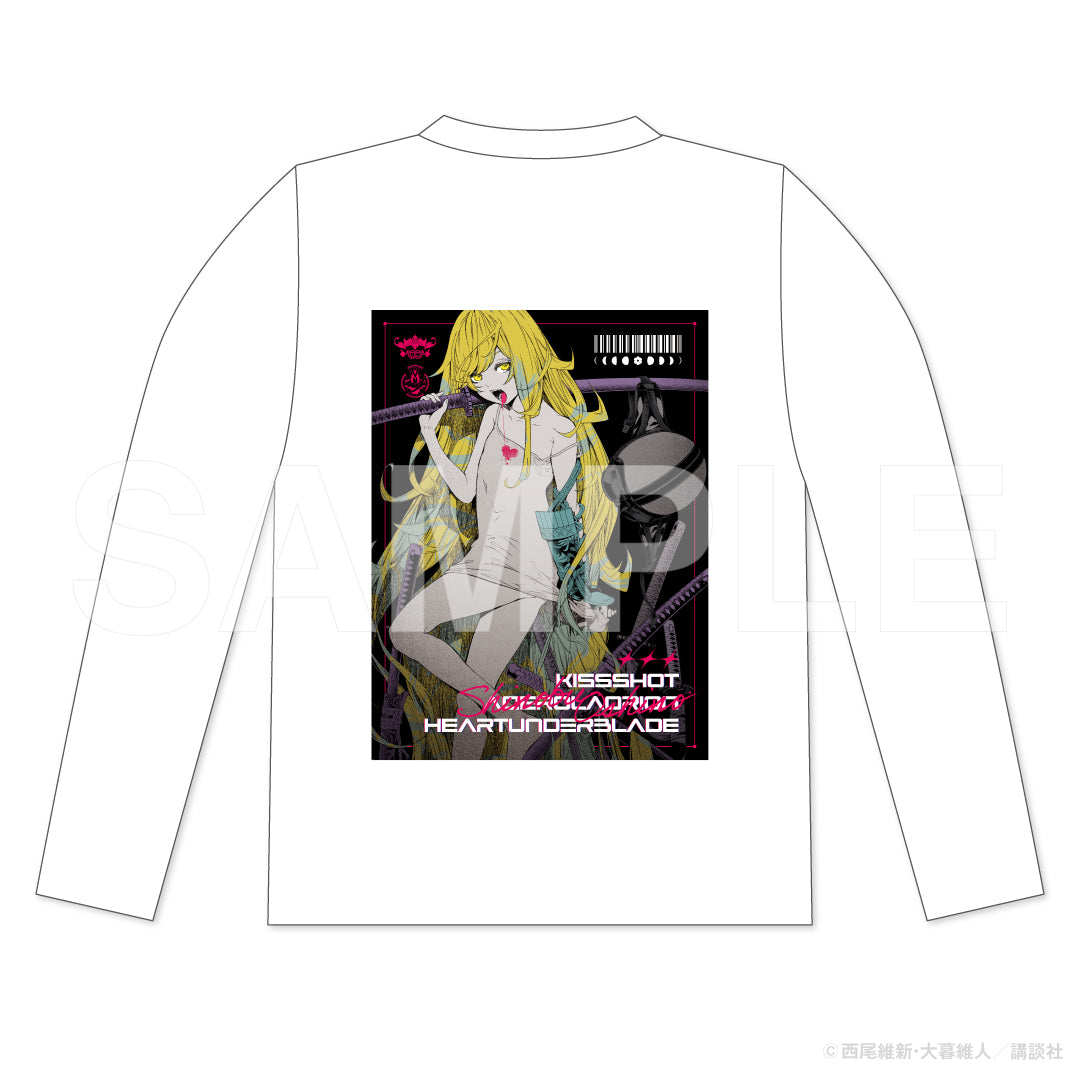 漫画『化物語』ロングスリーブTシャツ MAIL【販売期間7/31 12時まで/10月下旬以降順次発送】