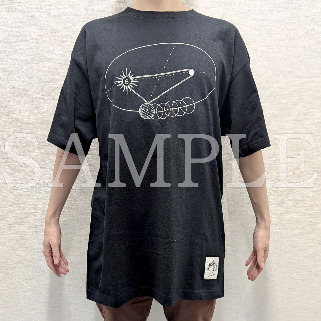 『チ。 ―地球の運動について―』惑星の楕円軌道 Tシャツ|チブレンドティー チ地球の運動について ブレンドティー 在庫 グッズ