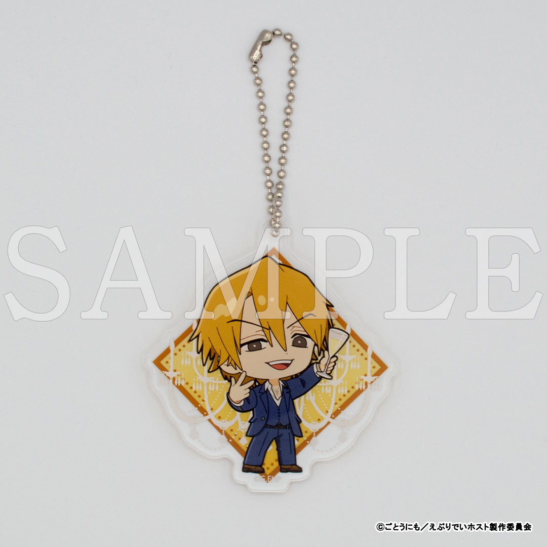 『えぶりでいホスト』ミニキャラアクリルキーホルダー(ランダム)【販売期間11/27 12時まで/1月下旬以降順次発送】