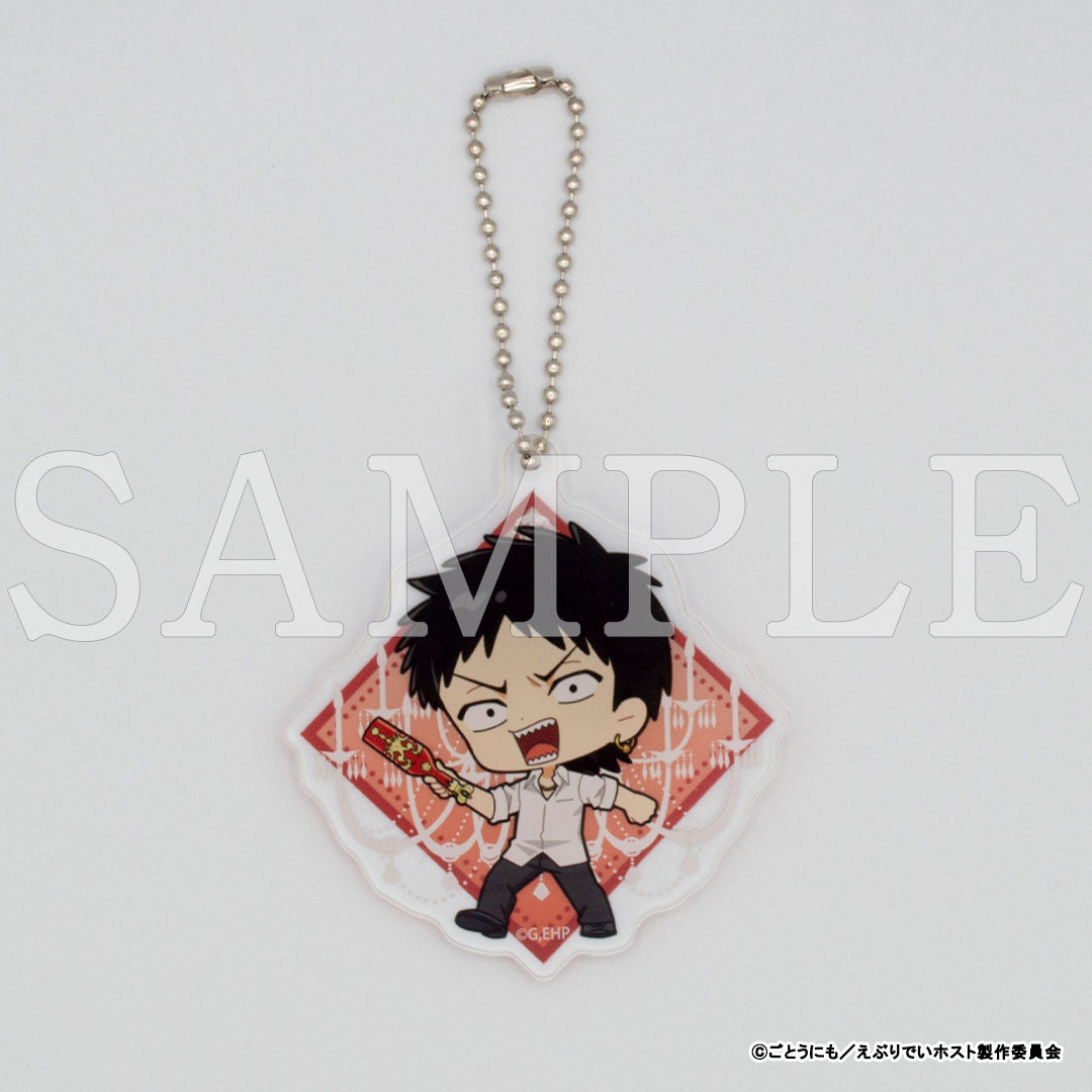 『えぶりでいホスト』ミニキャラアクリルキーホルダー(ランダム)【販売期間11/27 12時まで/1月下旬以降順次発送】