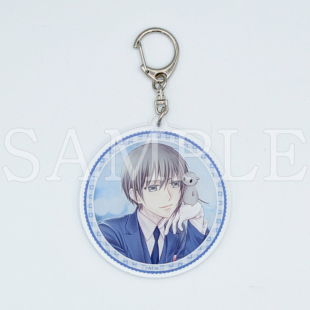 『フルーツバスケット』アクリルキーホルダー付きブレンドティー(プリント缶)草摩由希【ご注文から通常5営業日以内に発送】