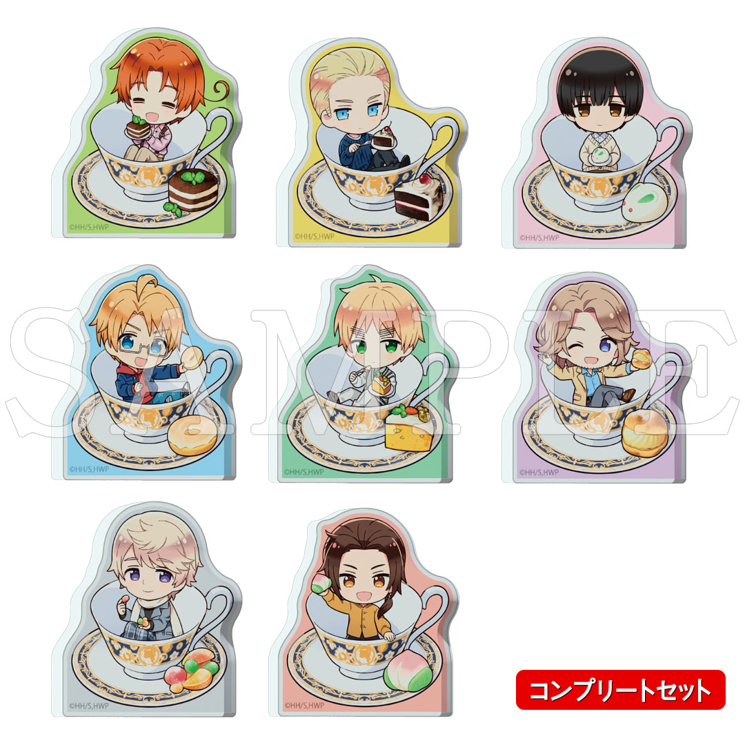 『ヘタリア World★Stars』アクリルマスコット(コンプリートセット)【ご注文から通常5営業日以内に発送】