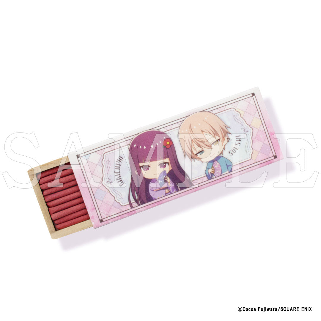 『妖狐×僕SS』ミニアクリルマスコット付きお香 白鬼院凜々蝶&御狐神双熾【販売期間6/11 12時まで/7月下旬以降順次発送】