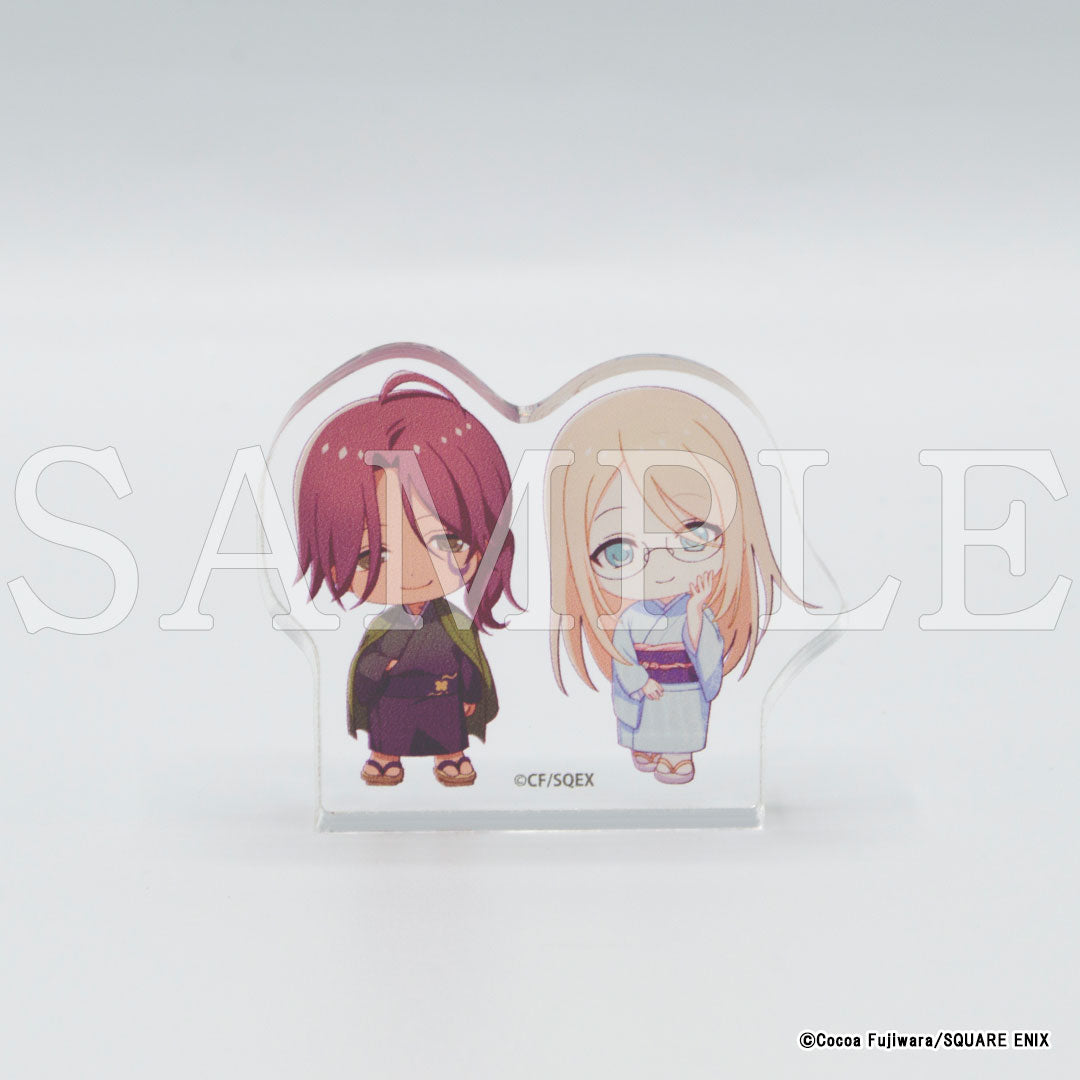 『妖狐×僕SS』ミニアクリルマスコット付きお香 反ノ塚連勝&雪小路野ばら|camos 五感でたのしむキャラクターアイテムブランド|受注 妖狐×僕SS グッズ