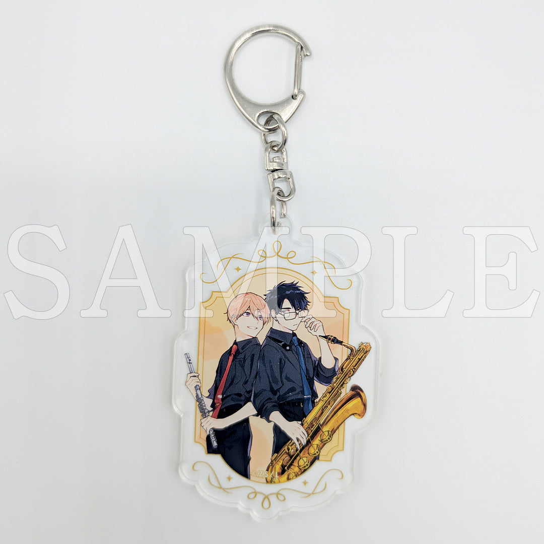 『息できないのは君のせいシリーズ』アクリルキーホルダー付きブレンドティー(プリント缶)矢野&志筑【ご注文から通常5営業日以内に発送】