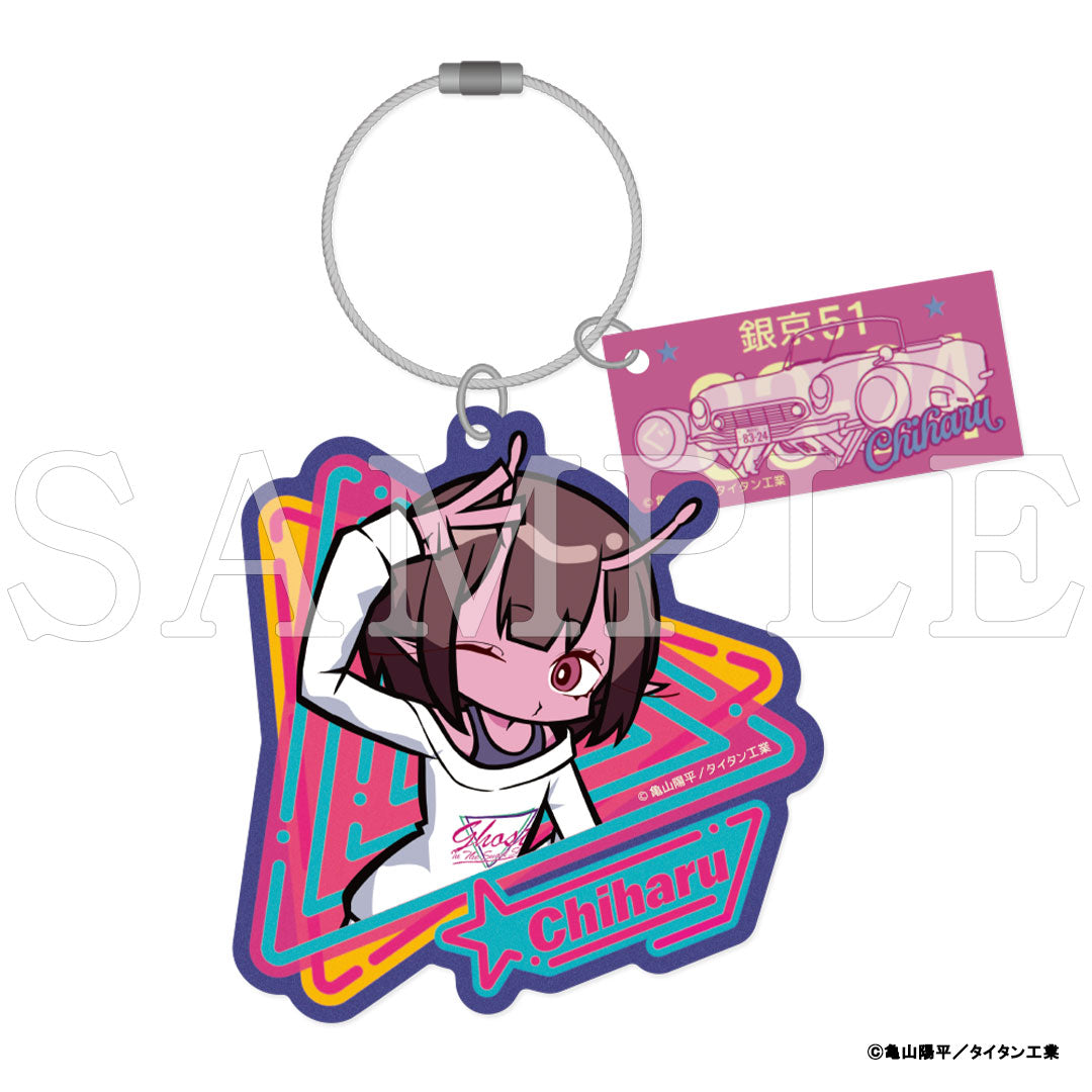 『銀河特急 ミルキー☆サブウェイ』2連アクリルキーホルダー チハル【販売期間3/3 12時まで/5月下旬以降順次発送】