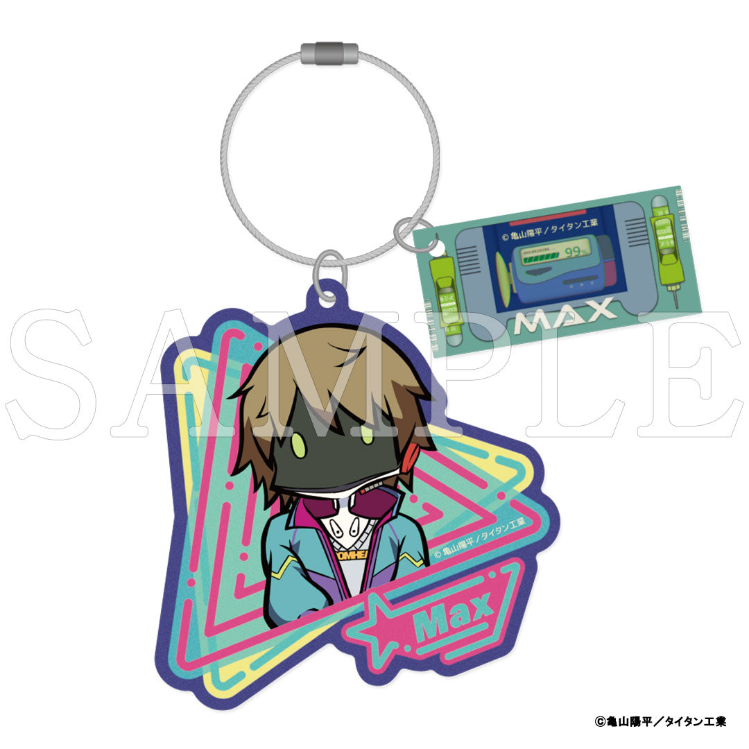 銀河特急 ミルキー☆サブウェイ』2連アクリルキーホルダー マックス