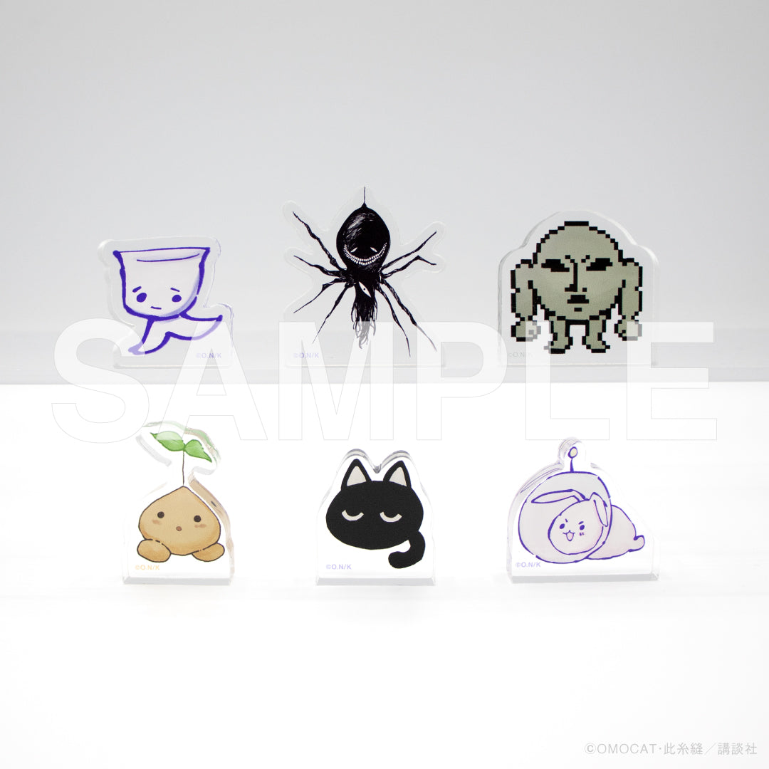 漫画『OMORI』アクリルマスコット ENEMIES(コンプリートセット)【販売期間7/10 12時まで/8月下旬以降順次発送】