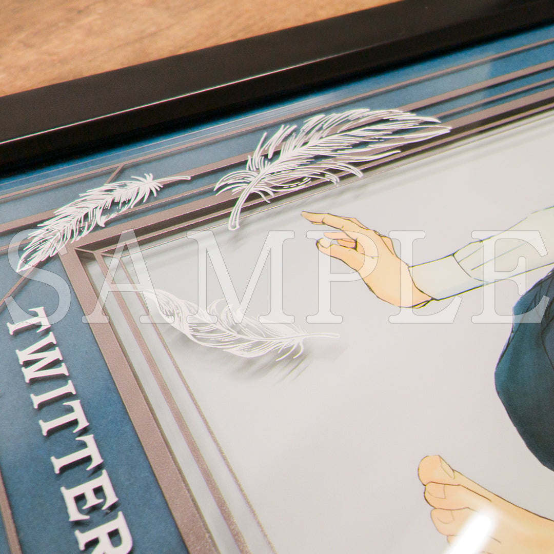 『囀る鳥は羽ばたかない』A5キャラファイングラフオーバーレイ【12/1(月)までのご購入分/2026年2月下旬以降順次発送】