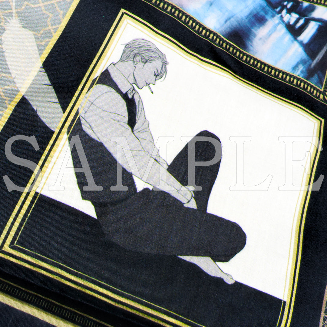 『囀る鳥は羽ばたかない』ハンカチーフ【ご注文から通常5営業日以内に発送】