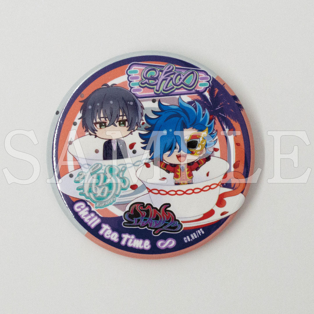 『SK∞ エスケーエイト』缶バッジ付きブレンドティー(プリント缶)愛抱夢&菊池 忠【ご注文から通常5営業日以内に発送】