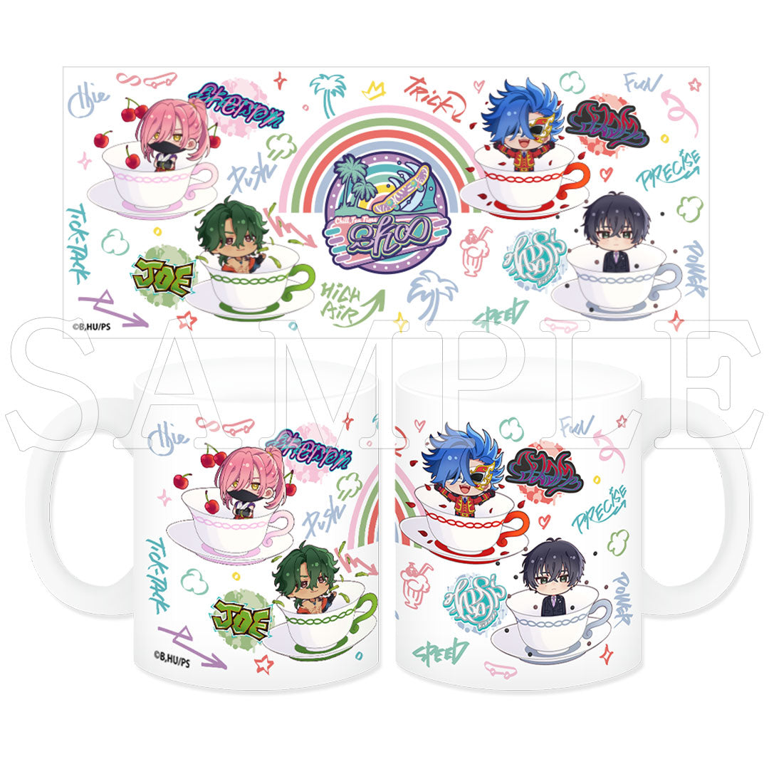 『SK∞ エスケーエイト』グラフィティマグカップ Cherry blossom・ジョー・愛抱夢・菊池 忠【ご注文から通常5営業日以内に発送】