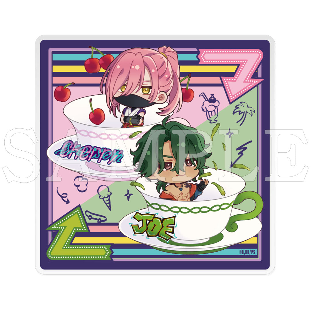 『SK∞ エスケーエイト』アクリルコースター Cherry blossom&ジョー【ご注文から通常5営業日以内に発送】