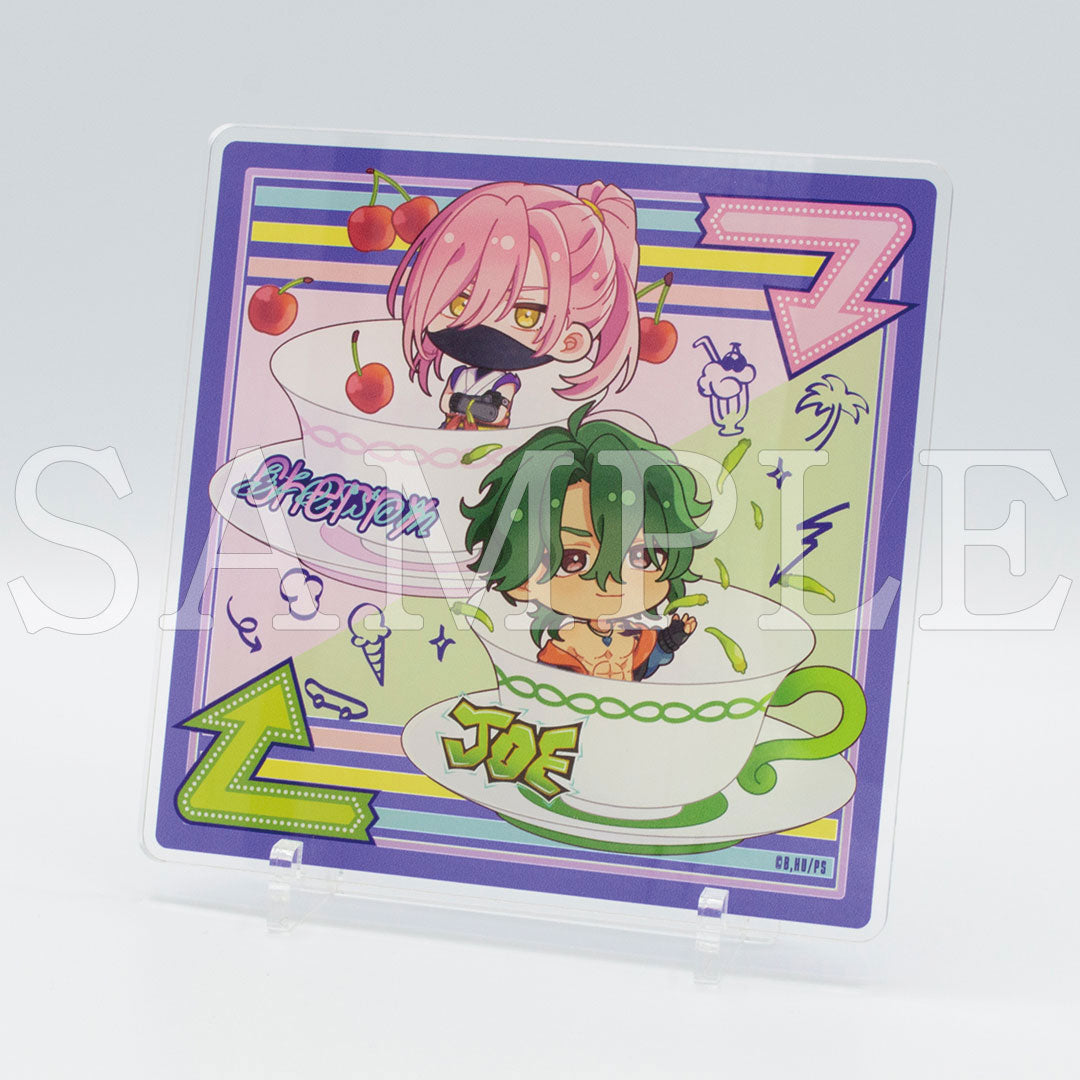 『SK∞ エスケーエイト』アクリルコースター Cherry blossom&ジョー【販売期間8/20(水) 12時まで/8月下旬以降順次発送】