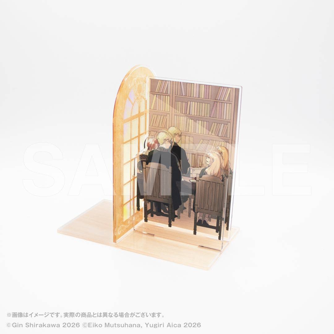 『死に戻りの魔法学校生活を、元恋人とプロローグから(※ただし好感度はゼロ)』アクリルブックエンド|死に戻り グッズ