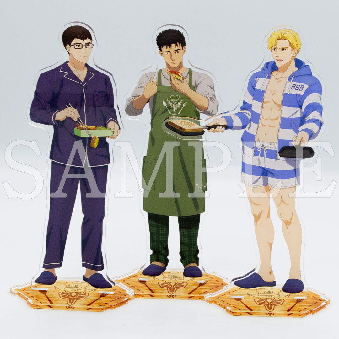 『勇気爆発バーンブレイバーン』描き下ろしアクリルスタンド イサミ・アオ【ご注文から通常5営業日以内に発送】