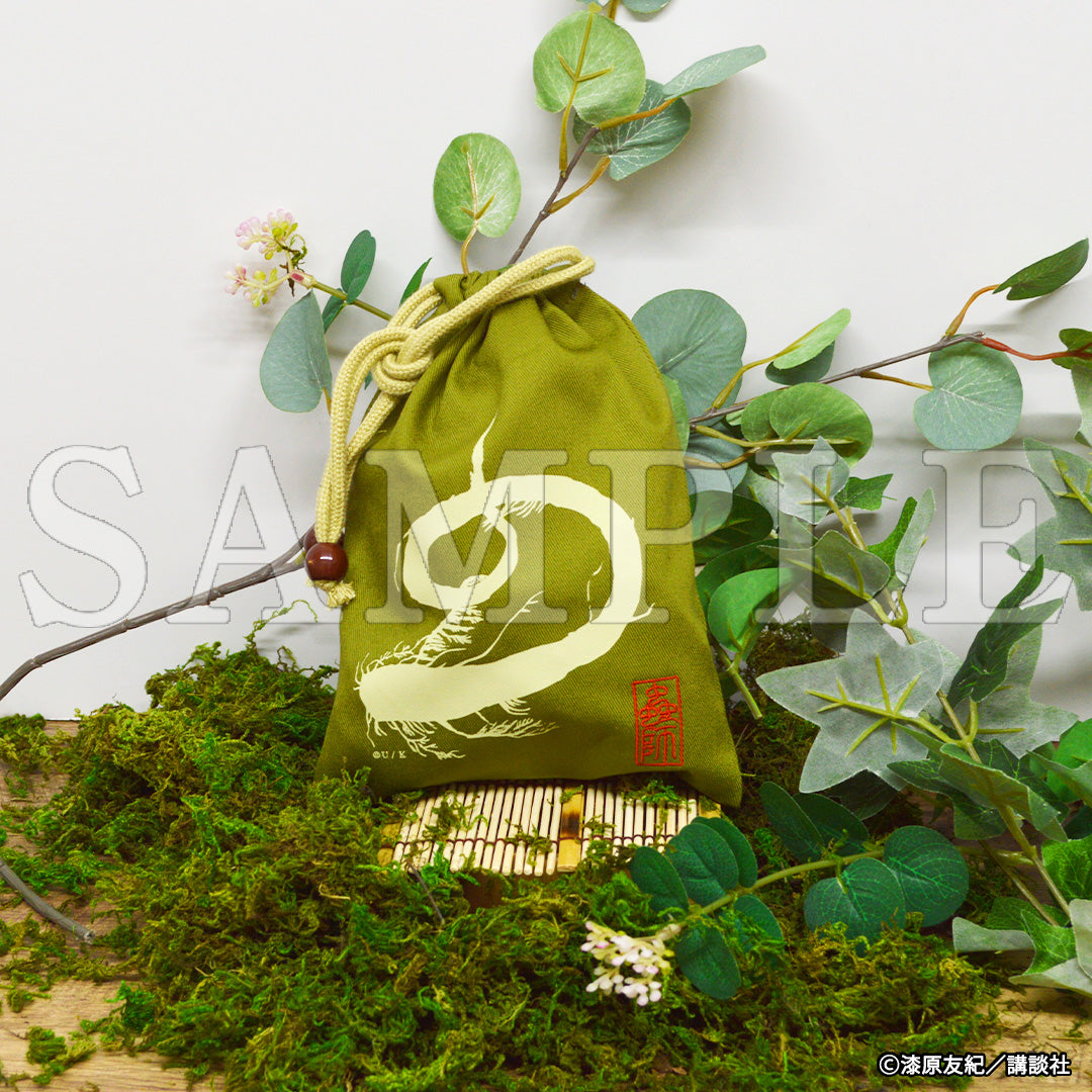 『蟲師』刺繍入り巾着【ご注文から通常5営業日以内に発送】