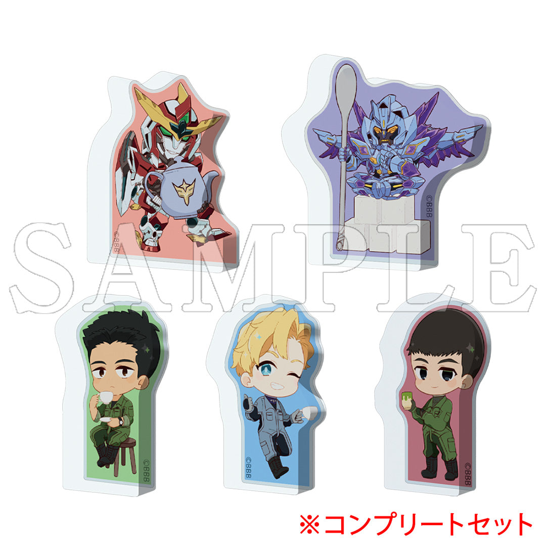 『勇気爆発バーンブレイバーン』アクリルマスコット(コンプリートセット)　【販売期間11/13 12時まで／2025年1月中旬以降順次発送】
