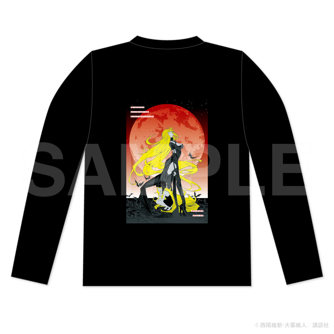 漫画『化物語』ロングスリーブTシャツ MOON｜アニメ・漫画・ゲーム