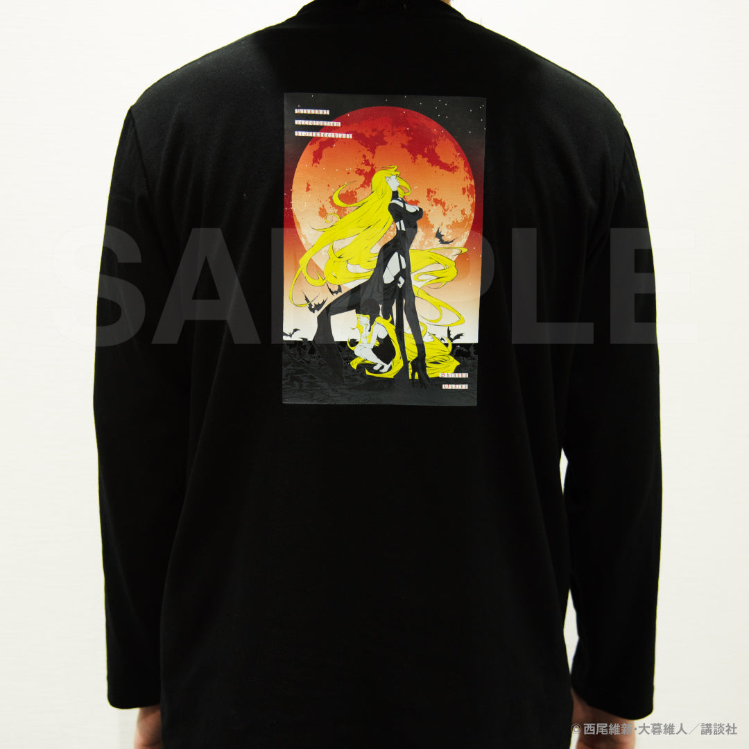 漫画『化物語』ロングスリーブTシャツ MOON｜アニメ・漫画・ゲーム