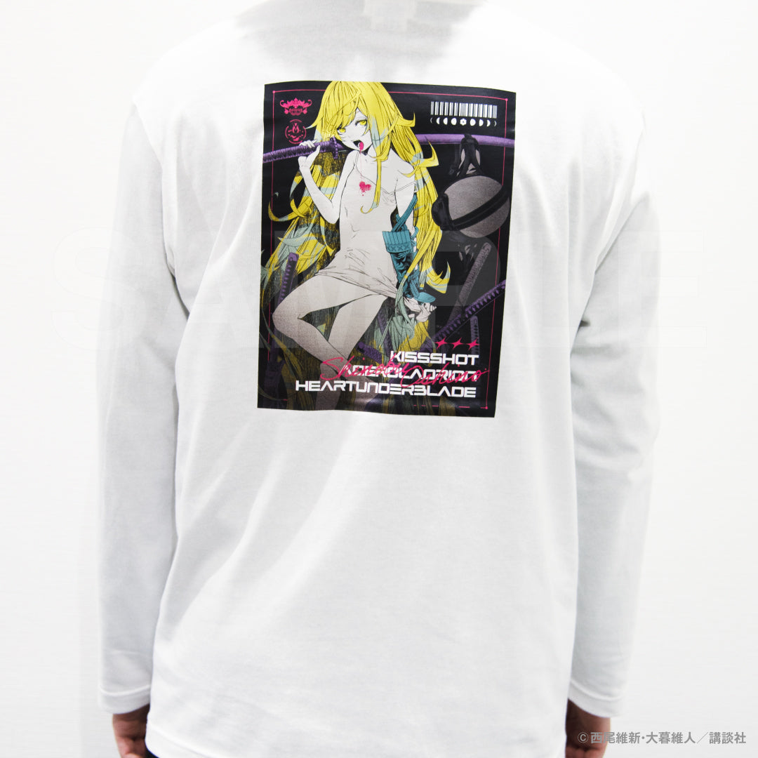 漫画『化物語』ロングスリーブTシャツ　MAIL｜漫画化物語 グッズ