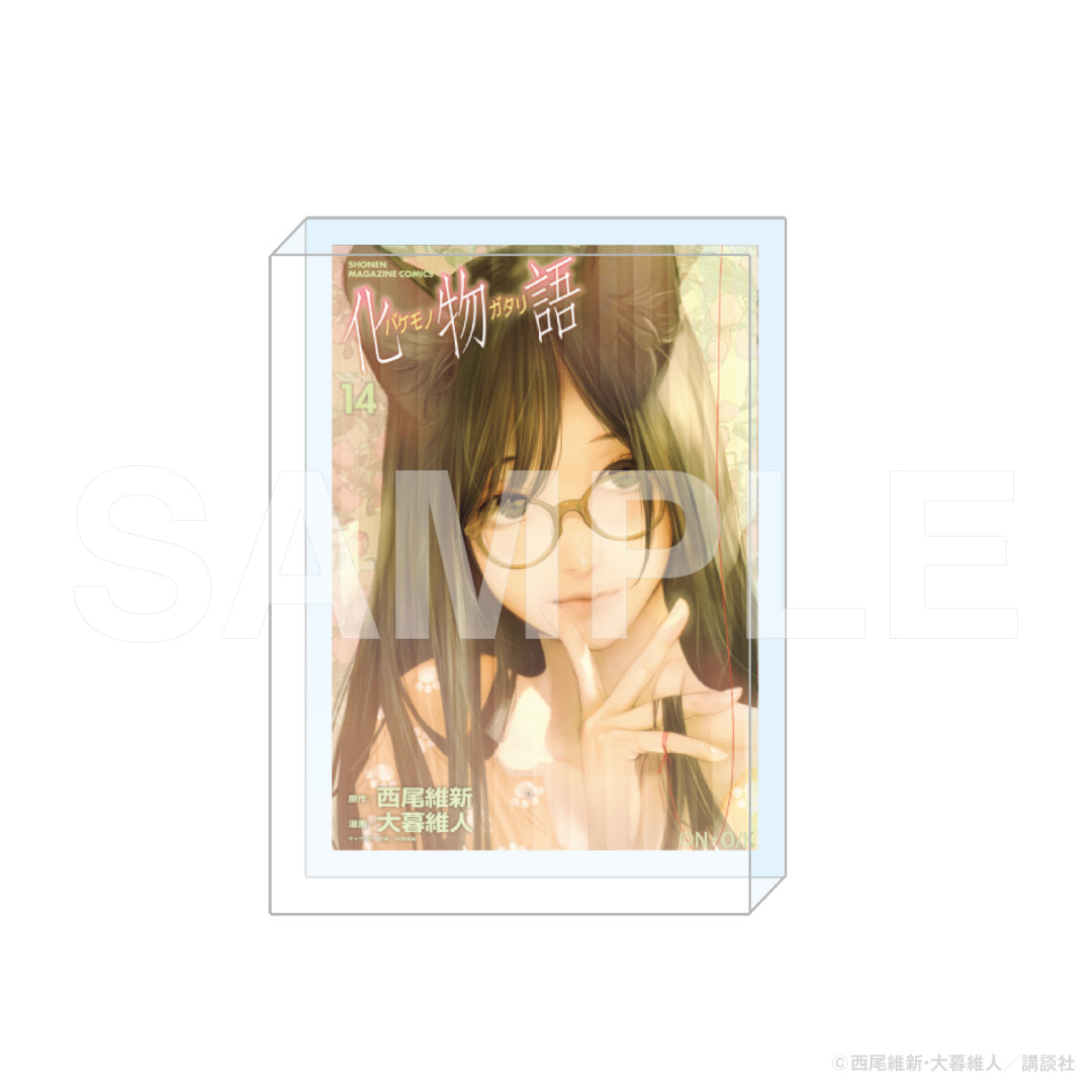 漫画『化物語』コミックアートアクリルブロック　14巻｜漫画化物語 グッズ