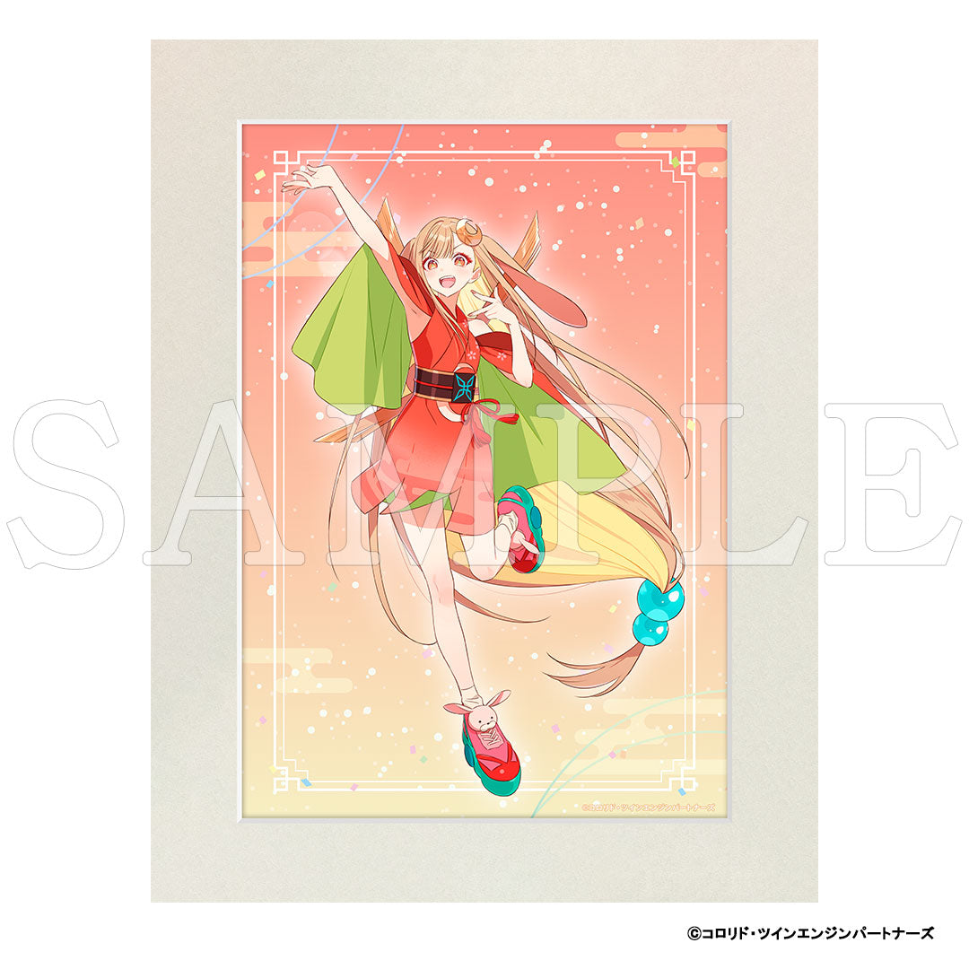 『超かぐや姫！』キャラファインマット　かぐや【販売期間2/17 12時まで／3月下旬以降順次発送】