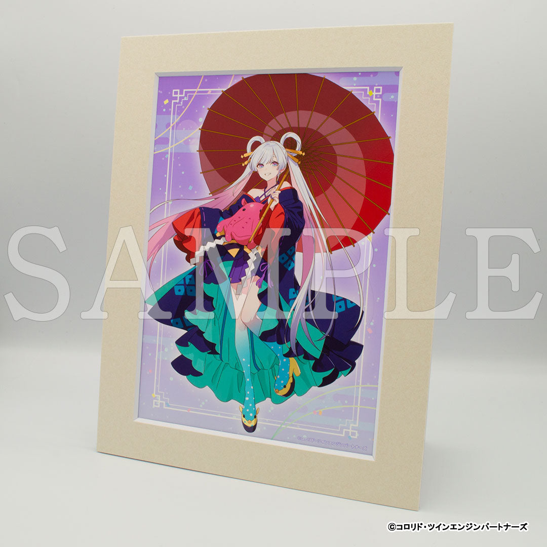 『超かぐや姫！』キャラファインマット　月見ヤチヨ【販売期間2/17 12時まで／3月下旬以降順次発送】