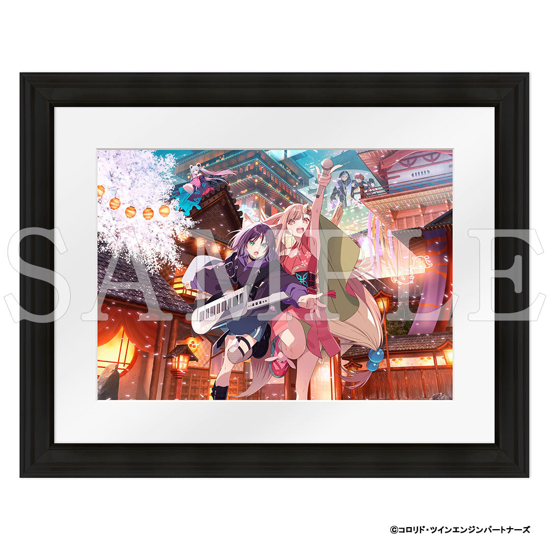 『超かぐや姫！』キャラファイングラフ　〜メインビジュアル〜【販売期間2/17 12時まで／3月下旬以降順次発送】