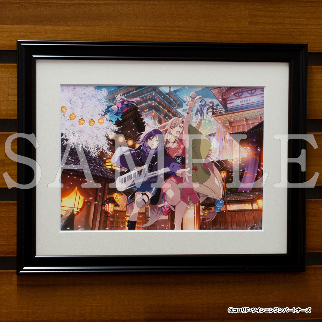 『超かぐや姫！』キャラファイングラフ　〜メインビジュアル〜【販売期間2/17 12時まで／3月下旬以降順次発送】