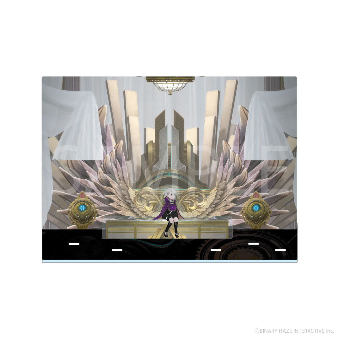 『ENDER MAGNOLIA』アクリルジオラマキット (ライラック+背景) 玉座前ver.【販売期間6/30 12時まで／9月下旬以降順次発送】