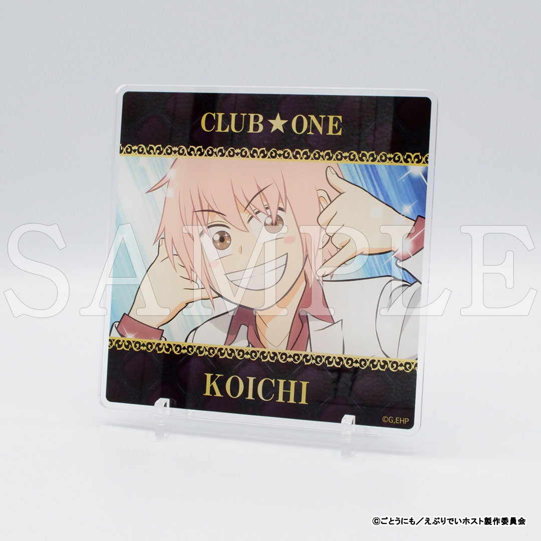 『えぶりでいホスト』アクリルコースター　コーイチ【販売期間11/27 12時まで／1月下旬以降順次発送】