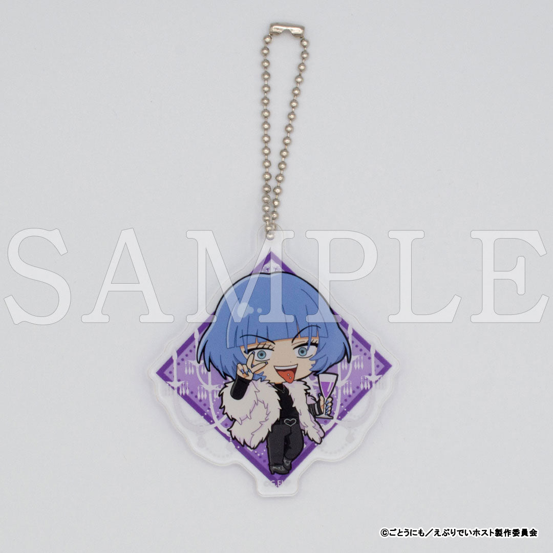『えぶりでいホスト』ミニキャラアクリルキーホルダー（コンプリートBOX）【販売期間11/27 12時まで／1月下旬以降順次発送】