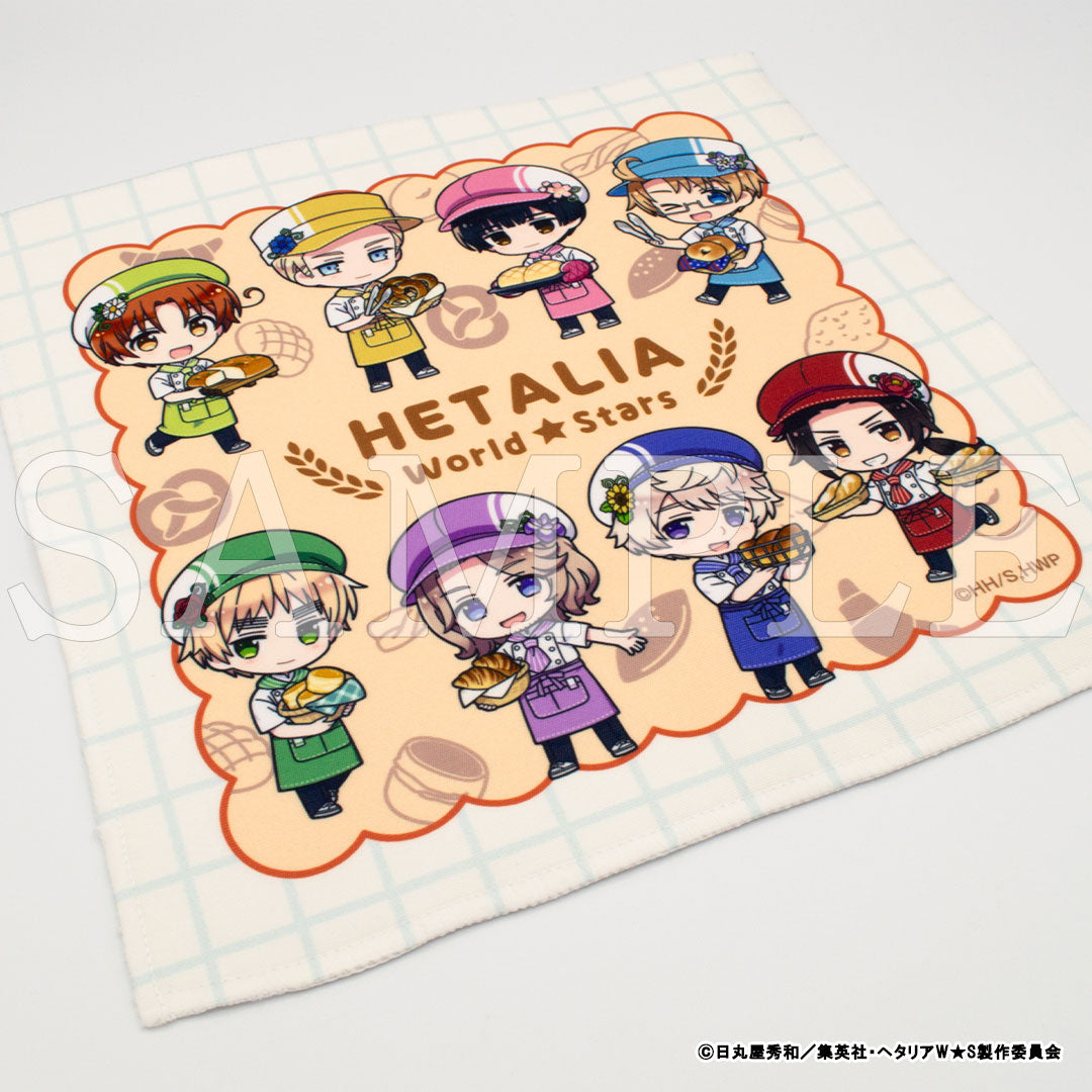 『ヘタリア World★Stars』ハンドタオル　ベーカリーstyle【販売期間11/26 12時まで／1月下旬以降順次発送】