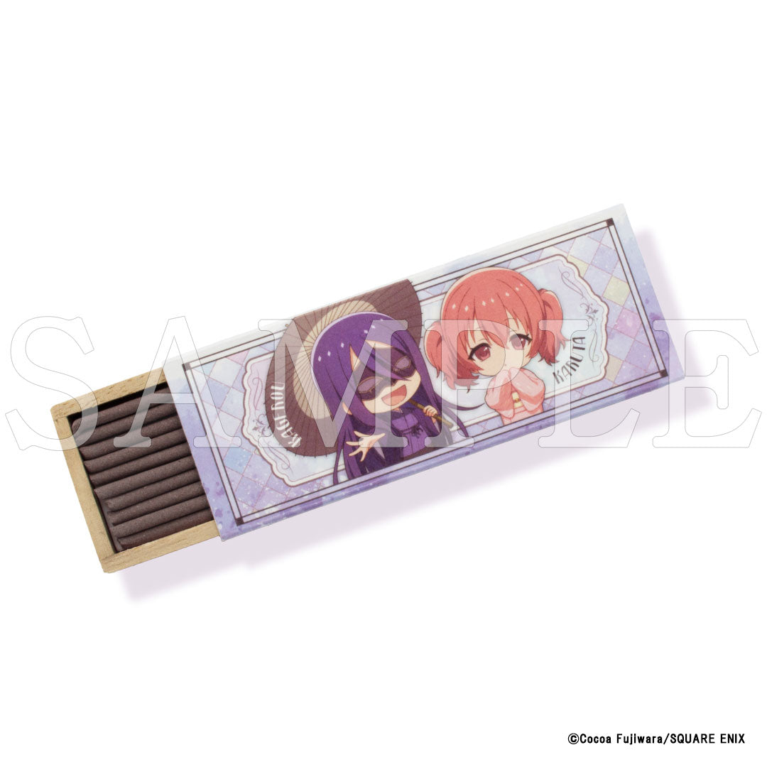 『妖狐×僕SS』ミニアクリルマスコット付きお香　青鬼院蜻蛉＆髏々宮カルタ【販売期間6/11 12時まで／7月下旬以降順次発送】
