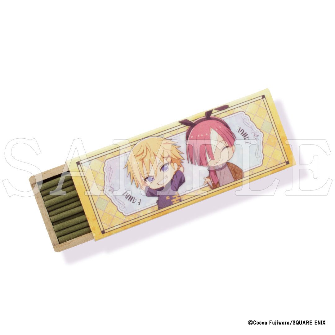 『妖狐×僕SS』ミニアクリルマスコット付きお香　渡狸卍里＆夏目残夏【販売期間6/11 12時まで／7月下旬以降順次発送】